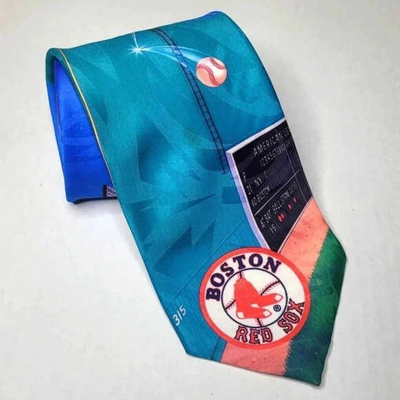 Ralph Marlin Other - RALPH MARLIN BOSTON REDSOCKS Men's Necktie Vintage